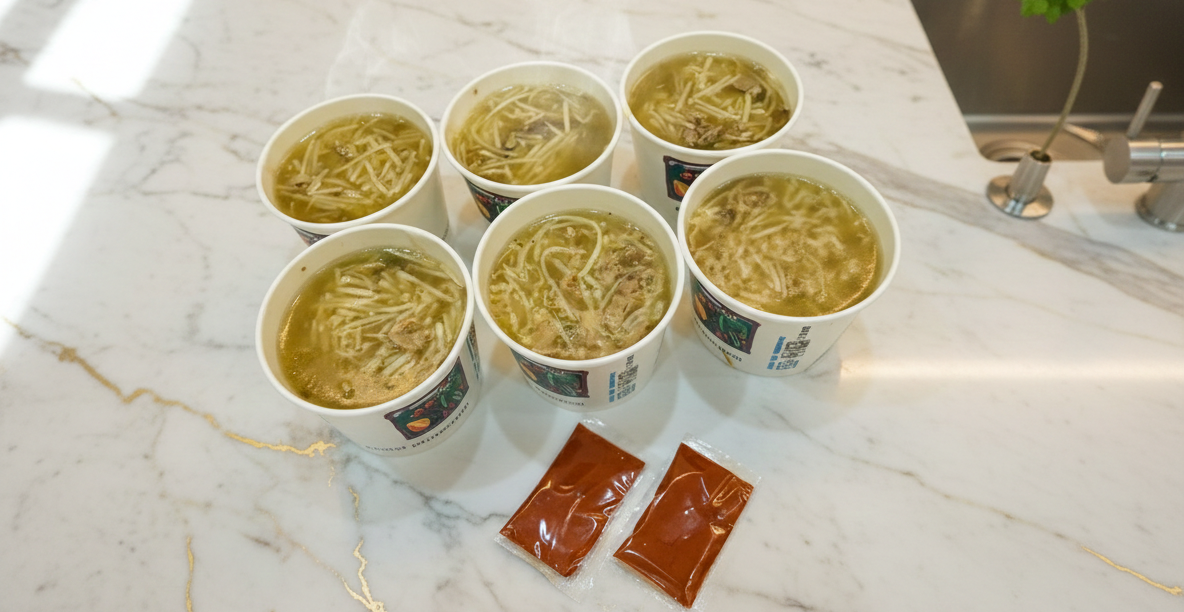 新港鴨肉羹紙碗裝