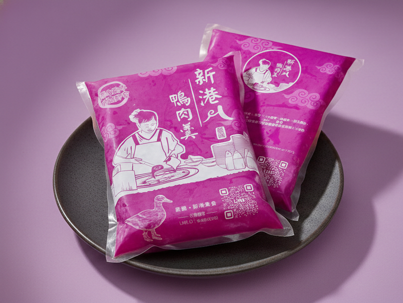 新港鴨肉羹宅配包裝